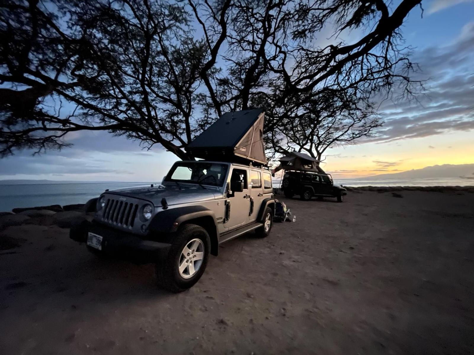 קאהולוי Campcar Maui Jeeps Suvs Hybrid Camper Van Rentals With Equipment And Travel Advice מראה חיצוני תמונה